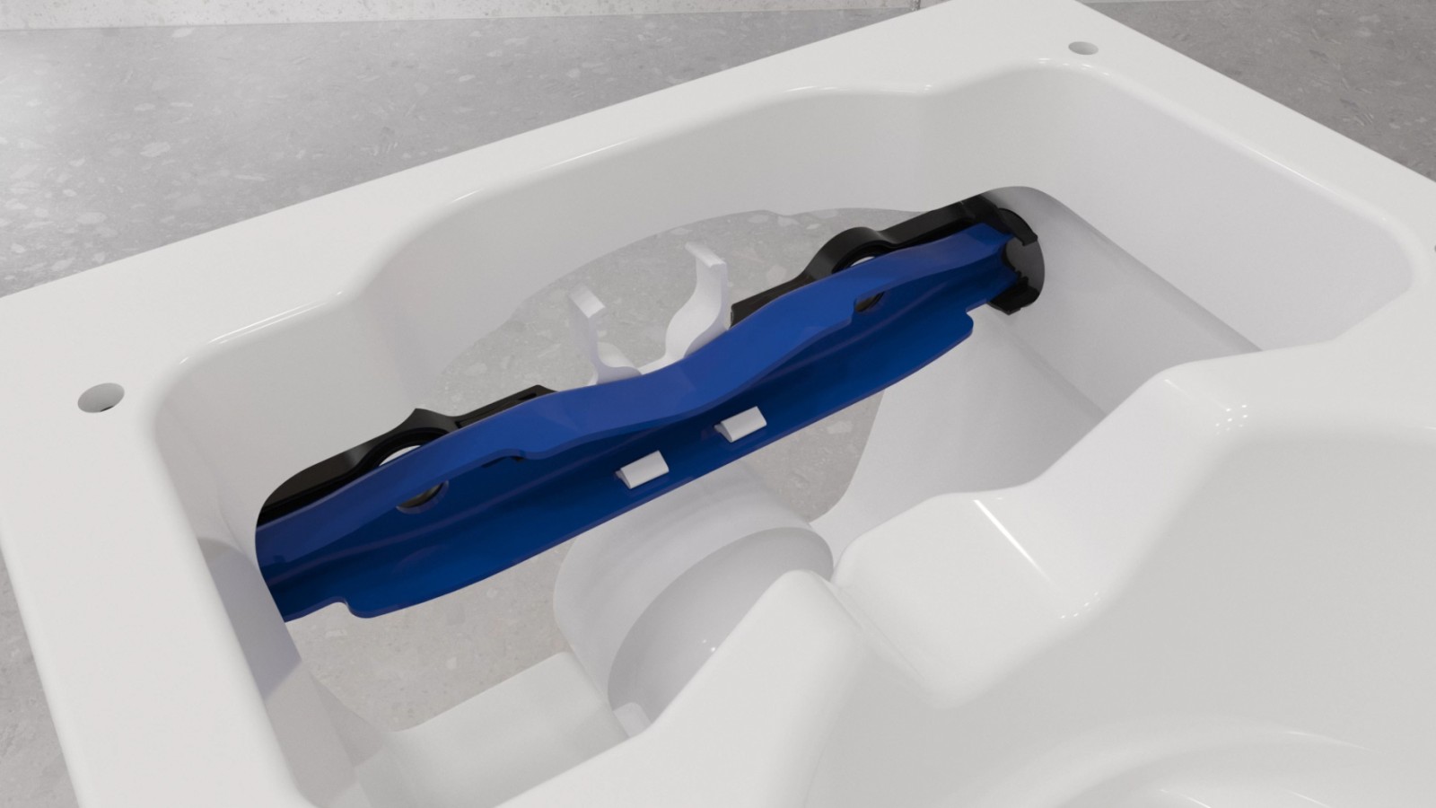 Voorgemonteerde bevestigingselement Voorgemonteerde bevestigingselement