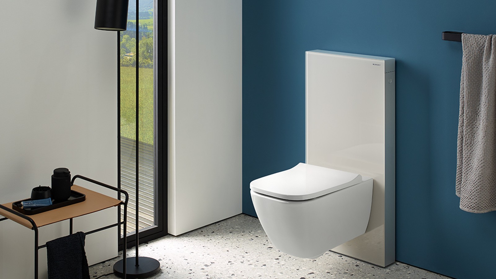 Geberit Monolith Zandgrijs (© Geberit) Geberit Monolith Zandgrijs (© Geberit)