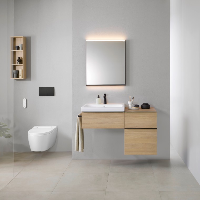 Geberit AquaClean Sela mat wit Geberit AquaClean Sela mat wit