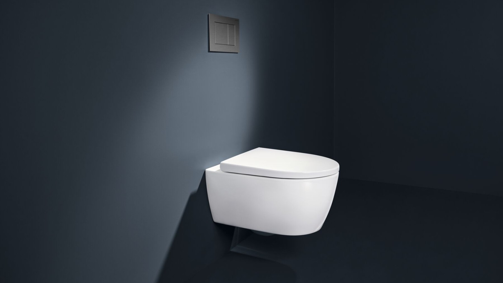 Geberit iCon met TurboFlush en Sigma40 bedieningsplaat Geberit iCon met TurboFlush en Sigma40 bedieningsplaat