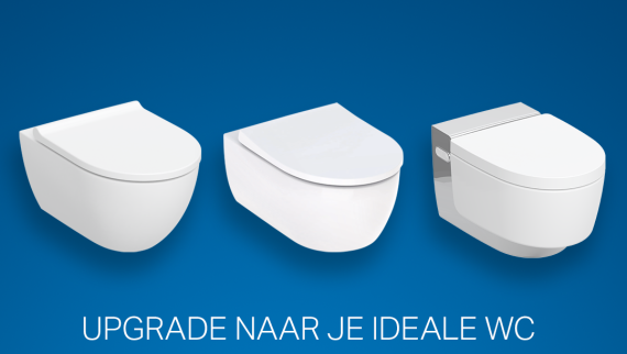 Upgrade je wc en pak een cashback mee Upgrade je wc en pak een cashback mee