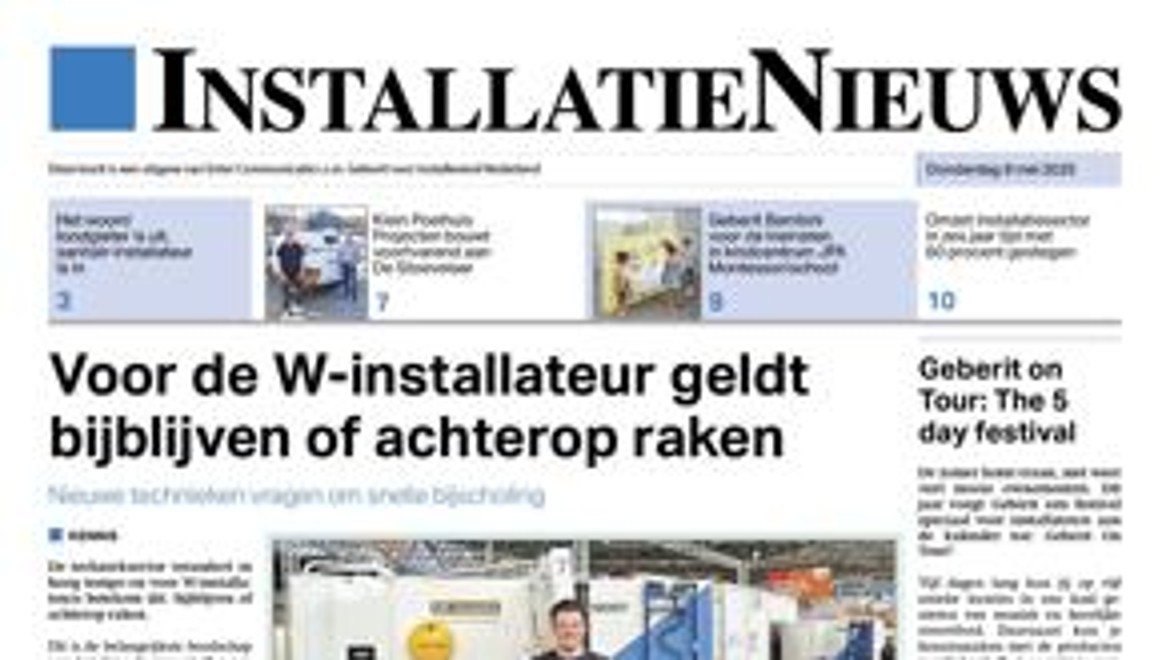 installatiekrant voorbeeld installatiekrant voorbeeld