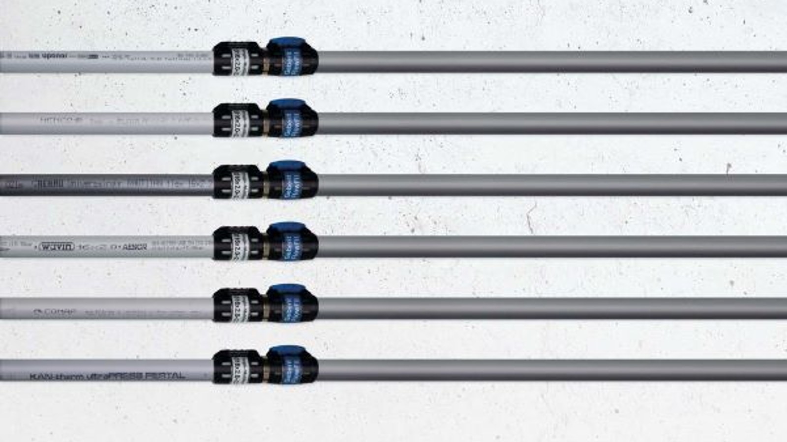 Nieuwe Geberit FlowFit overgangskoppelingen naar andere merken Nieuwe Geberit FlowFit overgangskoppelingen naar andere merken