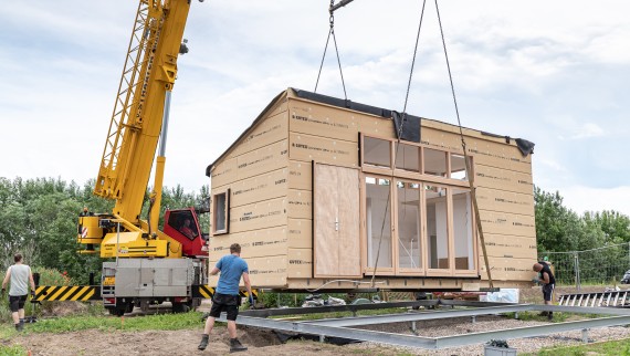 Tiny House "Sprout" (© Chiela van Meerwijk) Tiny House "Sprout" (© Chiela van Meerwijk)