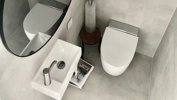 Toiletruimte van Frans Toiletruimte van Frans