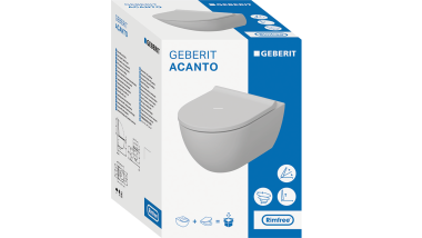 Geberit Acanto TurboFlush Pack