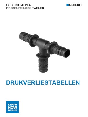 Drukverliestabellen Geberit Mepla