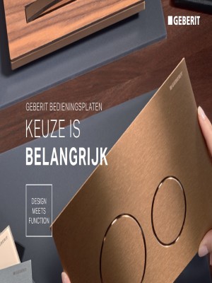 Geberit bedieningsplaten