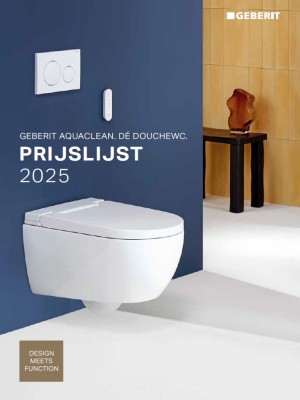 Geberit Prijslijst AquaClean