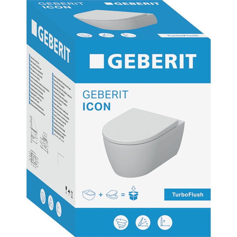Geberit WC Pack iCon TurboFlush / art. 503.045.00.1