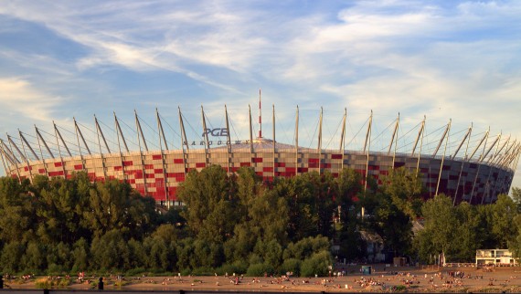 National Stadium Warschau, Polen (© Pixabay)