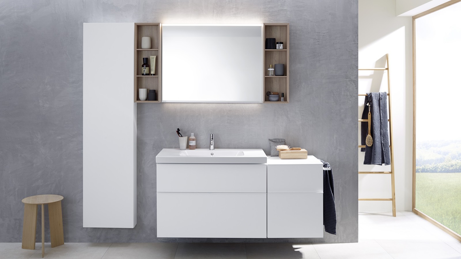 Houd rekening met de zichtlijn bij het plannen van een sanitaire ruimte - verborgen toiletruimte Houd rekening met de zichtlijn bij het plannen van een sanitaire ruimte - verborgen toiletruimte