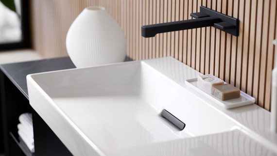 Geberit ONE wastafel met CleanDrain afvoer Geberit ONE wastafel met CleanDrain afvoer