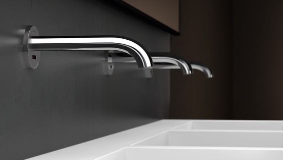 Geberit Piava wandkranen (© Geberit B.V.) Geberit Piava wandkranen (© Geberit B.V.)