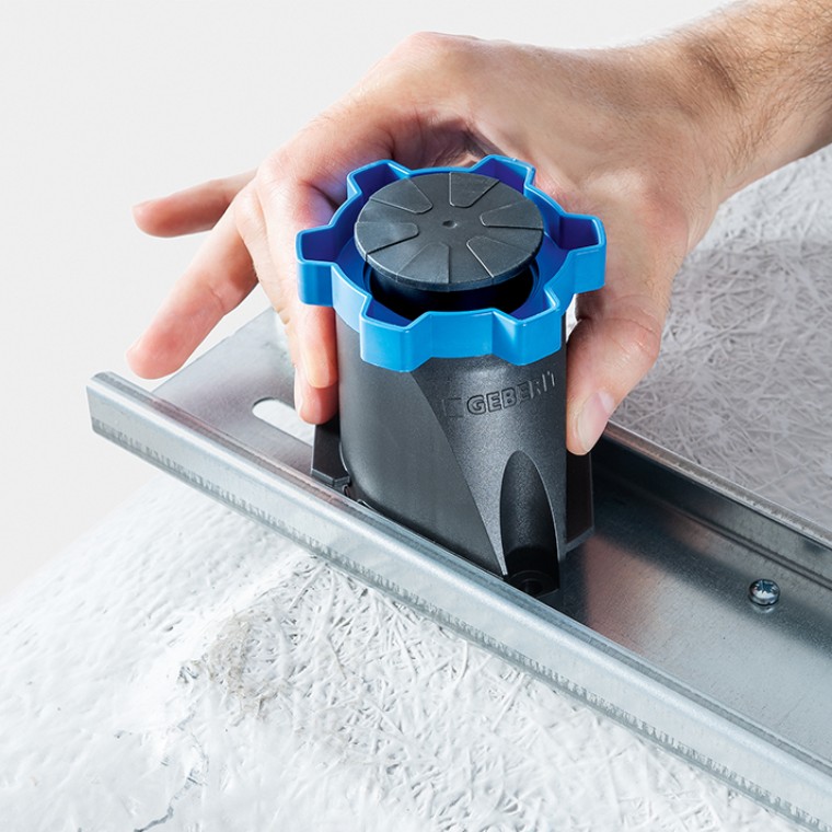 Vastgeschroefde badkuippoten Vastgeschroefde badkuippoten