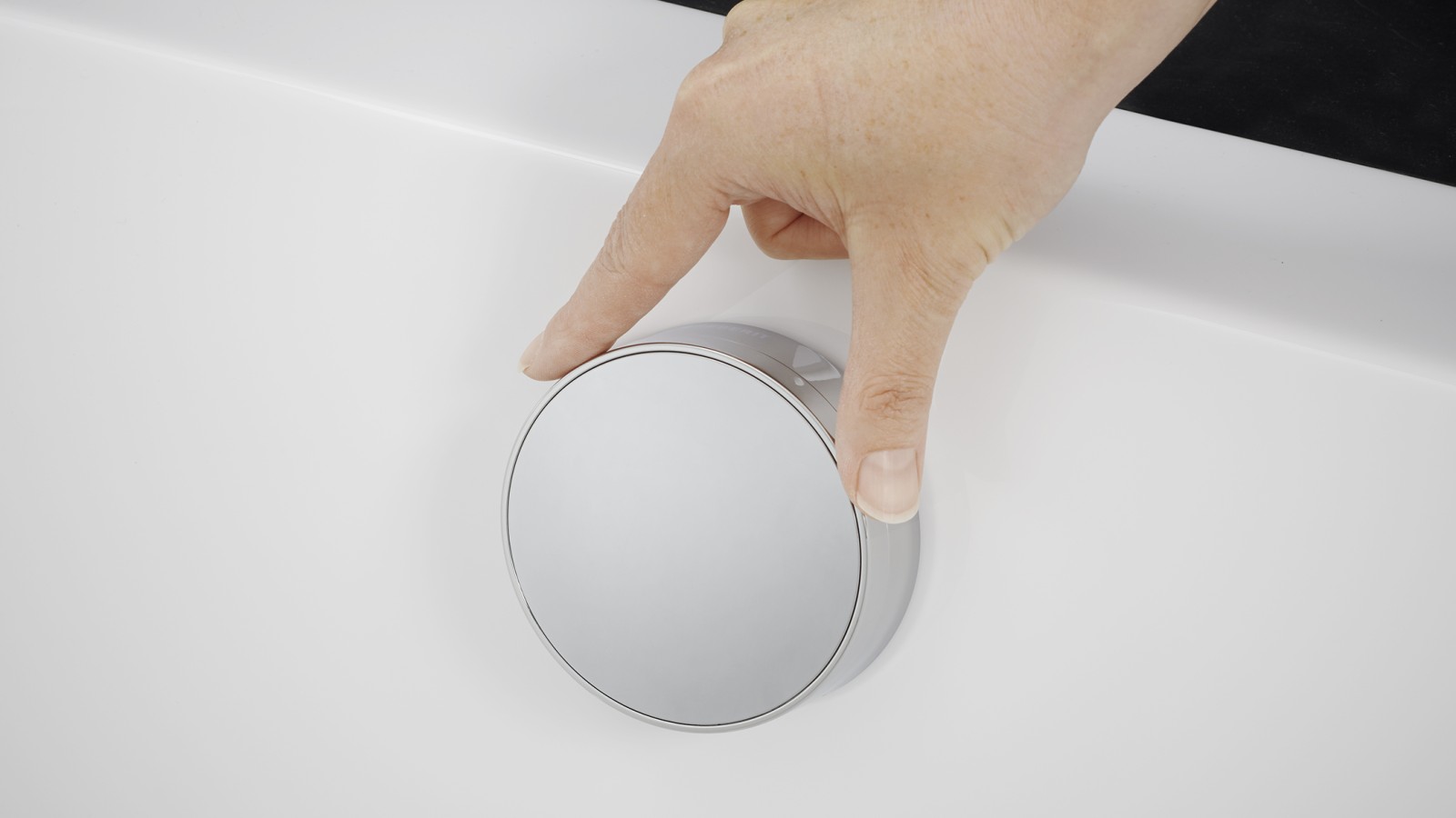 Badafvoer met draaibediening Badafvoer met draaibediening