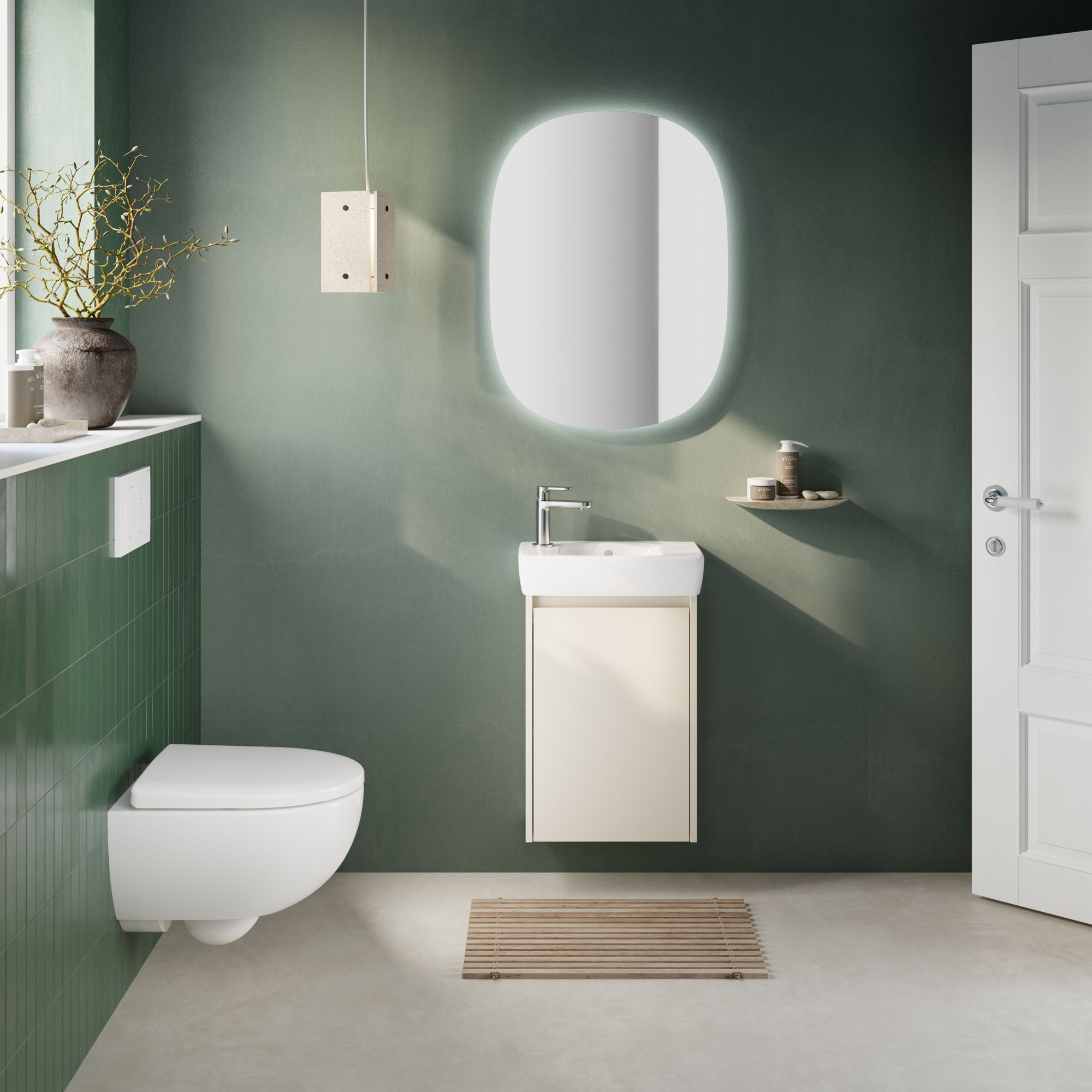 Geberit Renova Compact badkamerserie Geberit Renova Compact badkamerserie