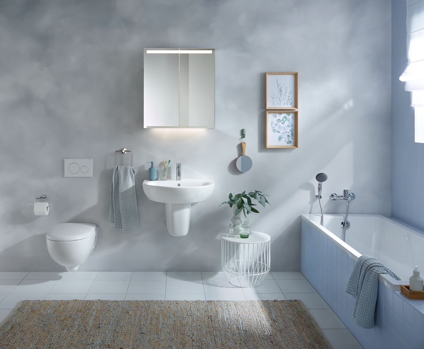 Geberit Renova badkamerserie Geberit Renova badkamerserie