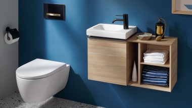 Compacte wastafels voor kleine of onhandig ingedeelde badkamers