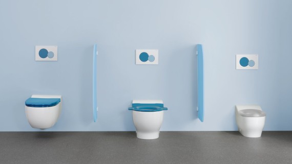 Geberit Bambini Rimfree® wc-keramiek toestellen Geberit Bambini Rimfree® wc-keramiek toestellen