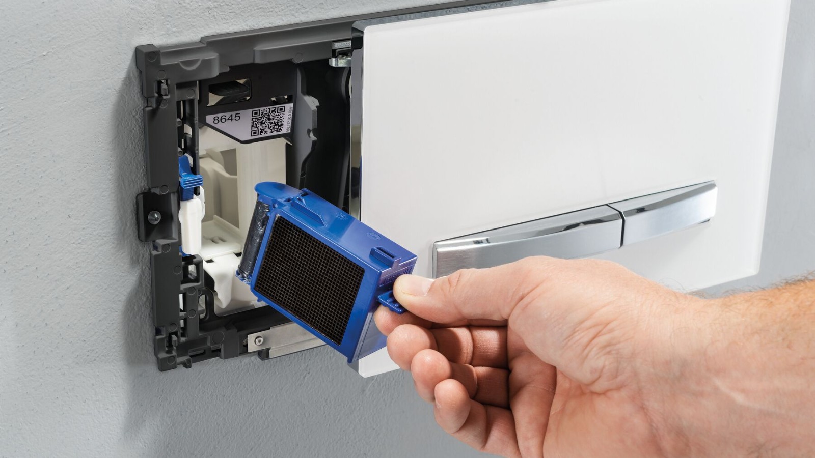 Geberit Sigma50 met Geberit DuoFresh