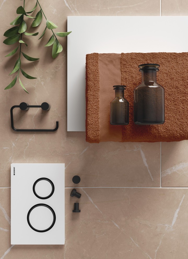 Badkamertrend 2025: Bruine tinten in de badkamer