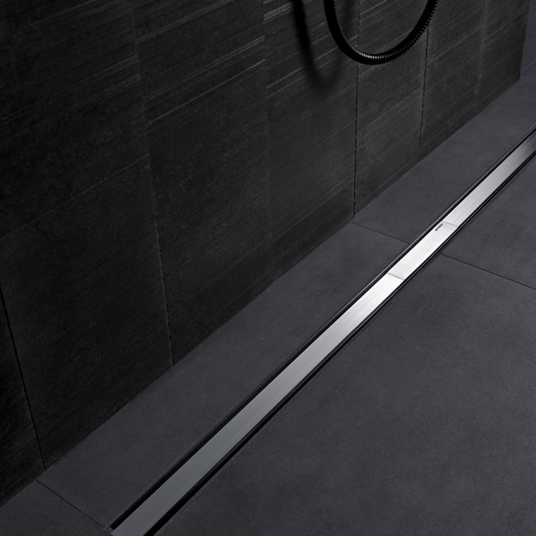 Geberit douchevloergoten van de serie CleanLine Geberit douchevloergoten van de serie CleanLine