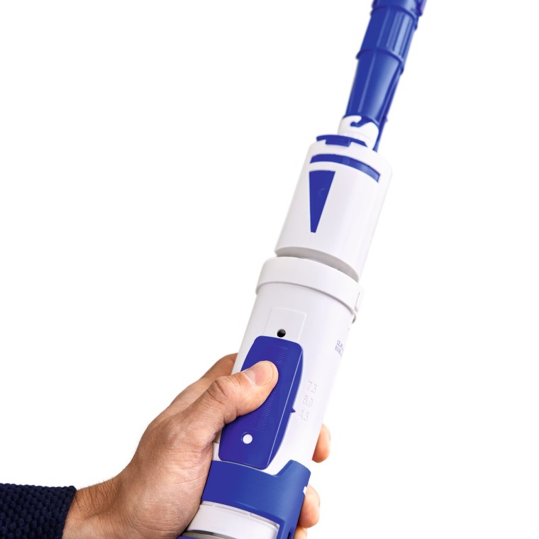 Instelling van het grote spoelvolume met de Geberit type 208 spoelventiel (© Geberit) Instelling van het grote spoelvolume met de Geberit type 208 spoelventiel (© Geberit)