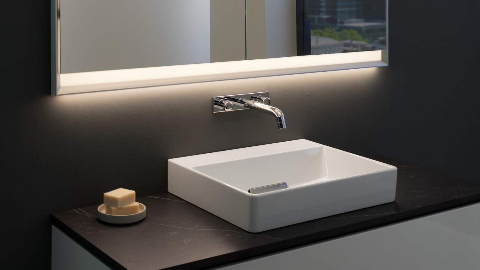 Geberit ONE spiegelkast met ComfortLight Geberit ONE spiegelkast met ComfortLight