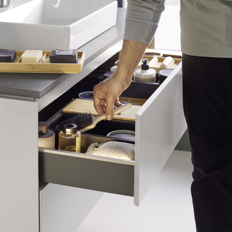 Modulaire lade-indelers met handige vakken Modulaire lade-indelers met handige vakken