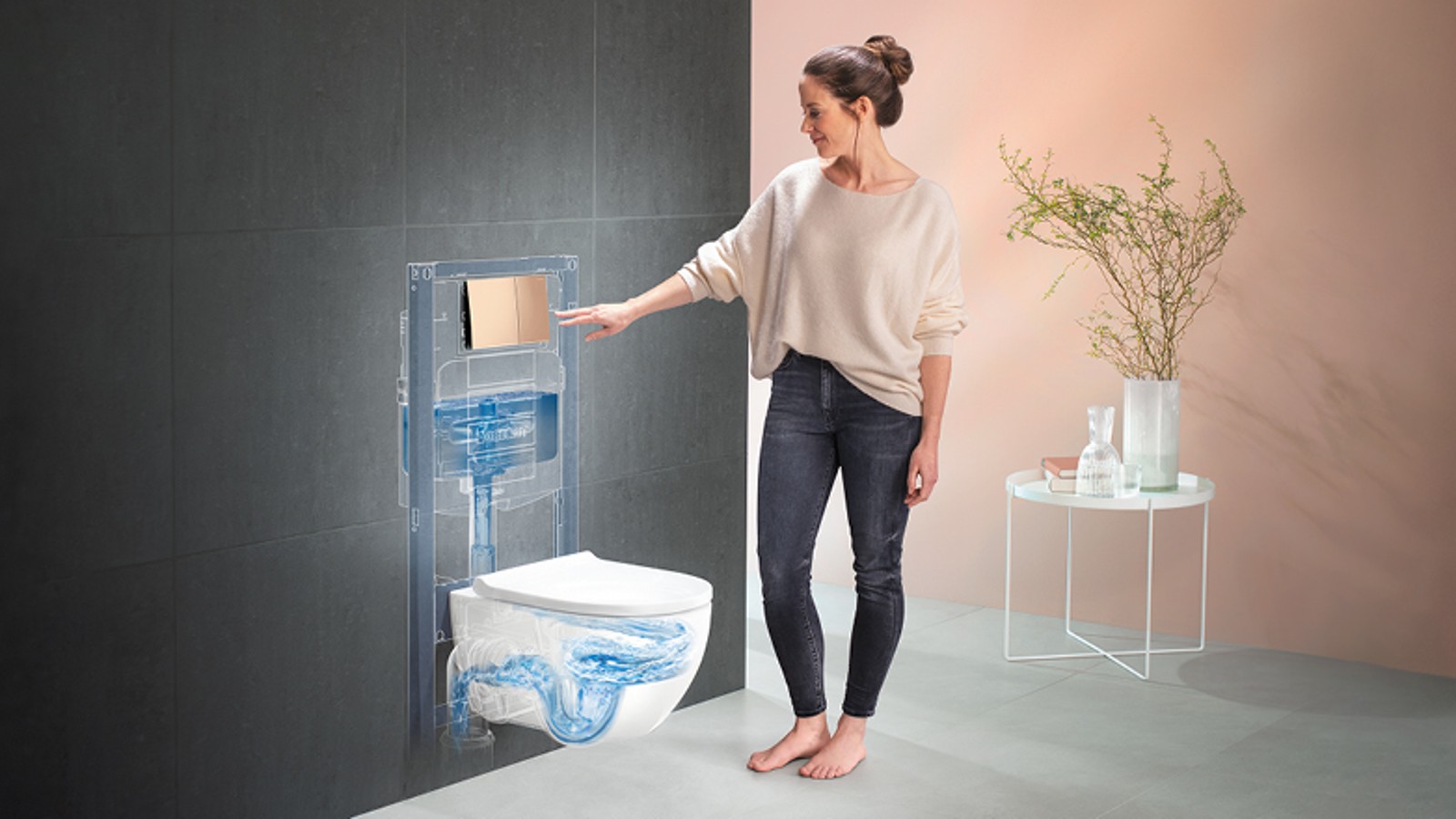Geberit wc-systeem