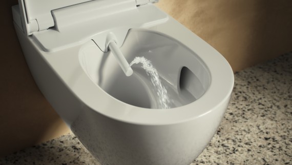 Producten van Geberit zorgen voor een optimale waterstroom Producten van Geberit zorgen voor een optimale waterstroom