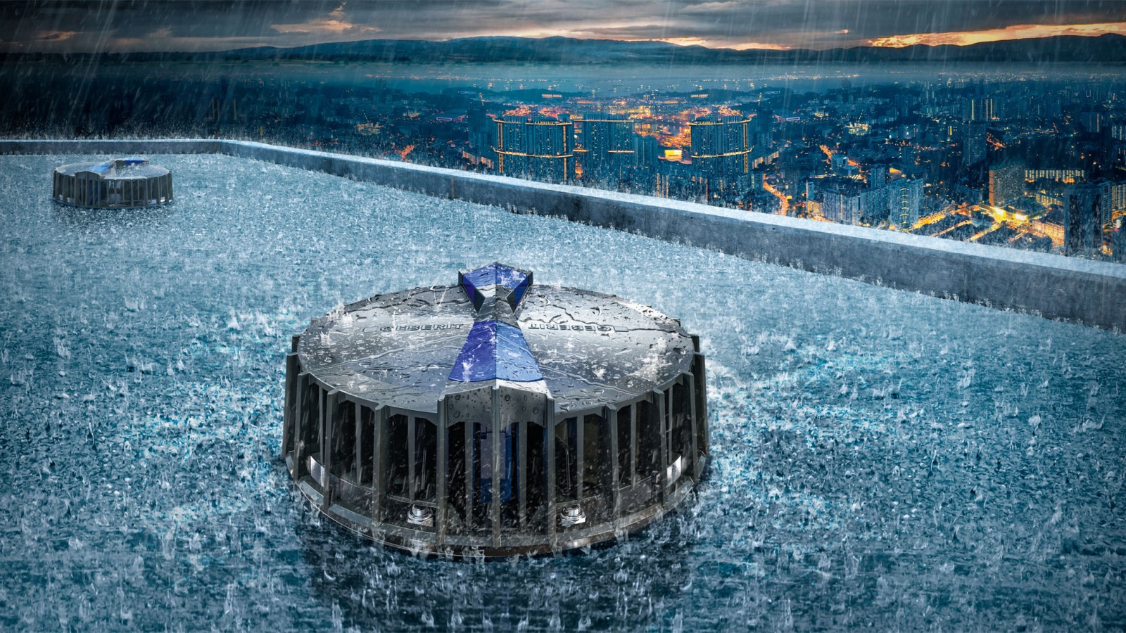 Geberit Pluvia hemelwaterafvoer