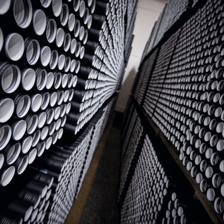 Gestapelde Silent-Pro leidingen Gestapelde Silent-Pro leidingen