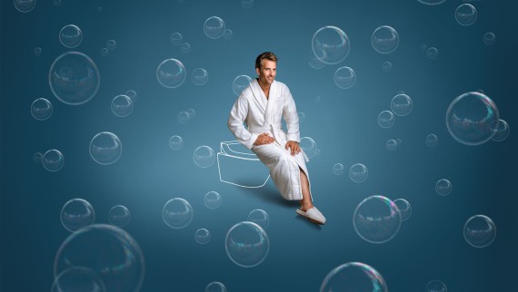 Tim op de Geberit AquaClean Tuma