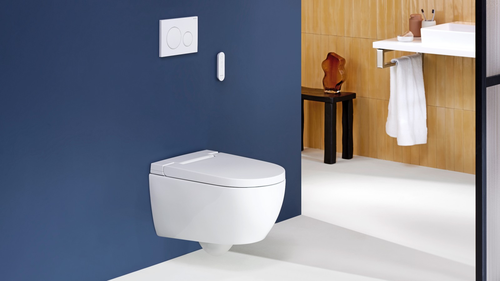 Geberit AquaClean Alba met bedieningsplaat Sigma20 Geberit AquaClean Alba met bedieningsplaat Sigma20