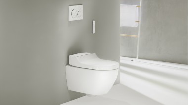 Geberit AquaClean Tuma Comfort met bedieningsplaat Sigma20