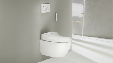 Geberit AquaClean Tuma Comfort met bedieningsplaat Sigma20