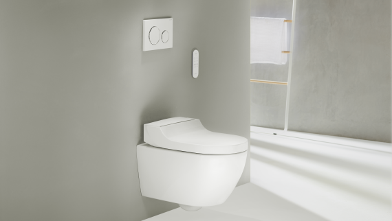 Geberit AquaClean Tuma Comfort met bedieningsplaat Sigma20