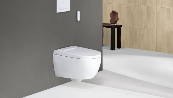 Geberit AquaClean Alba met bedieningsplaat Sigma 20