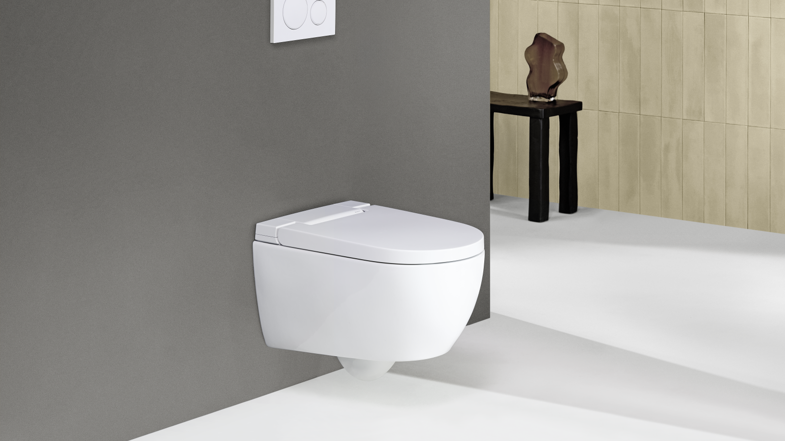 Geberit AquaClean Alba met bedieningsplaat Sigma20