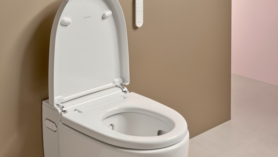 Geberit AquaClean Mera met verwarmde wc-zitting Geberit AquaClean Mera met verwarmde wc-zitting