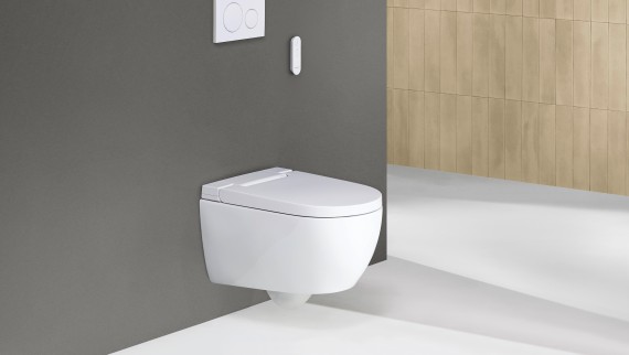 Geberit AquaClean Alba met bedieningsplaat Sigma20