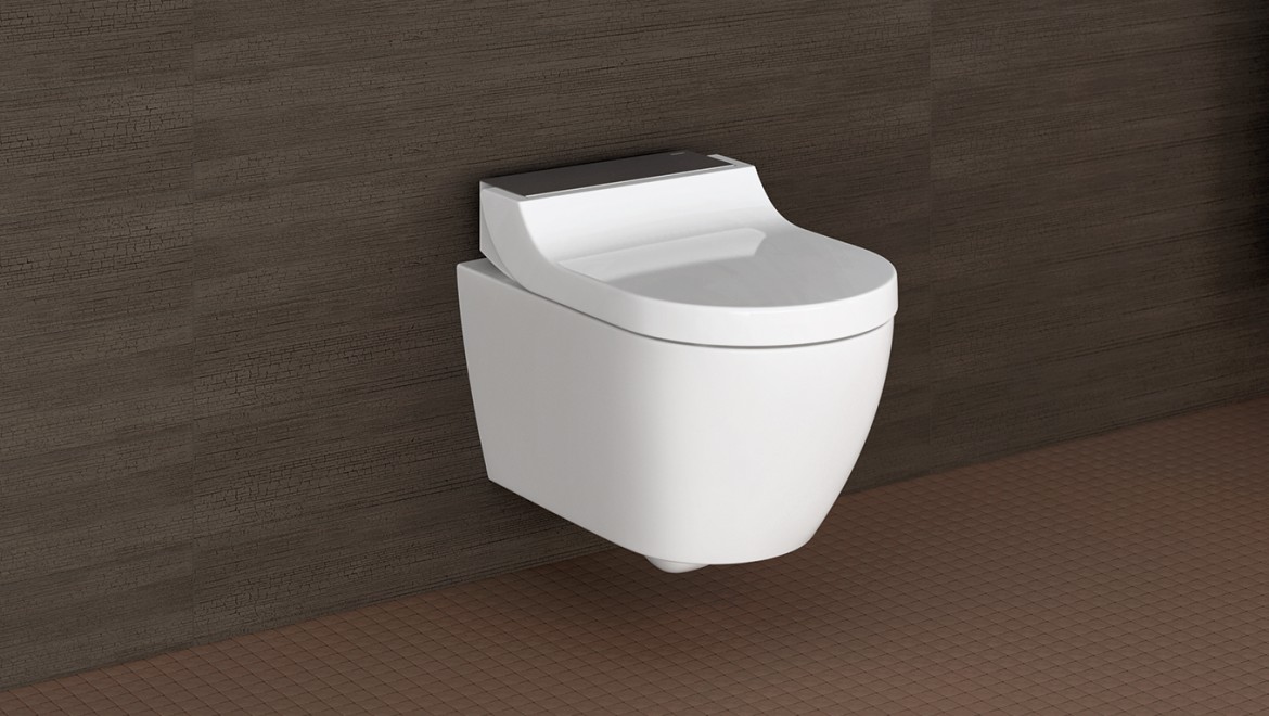 Duschtoilette Geberit AquaClean Tuma Comfort met verwarmde wc-zitting Duschtoilette Geberit AquaClean Tuma Comfort met verwarmde wc-zitting