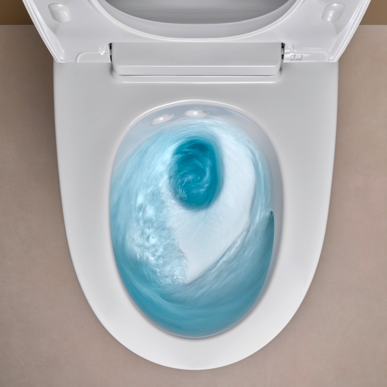 Geberit AquaClean Mera TurboFlush spoeltechnologie Geberit AquaClean Mera TurboFlush spoeltechnologie