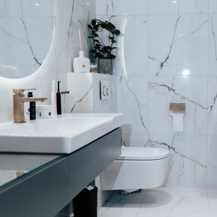 Gerenoveerde badkamer Gerenoveerde badkamer