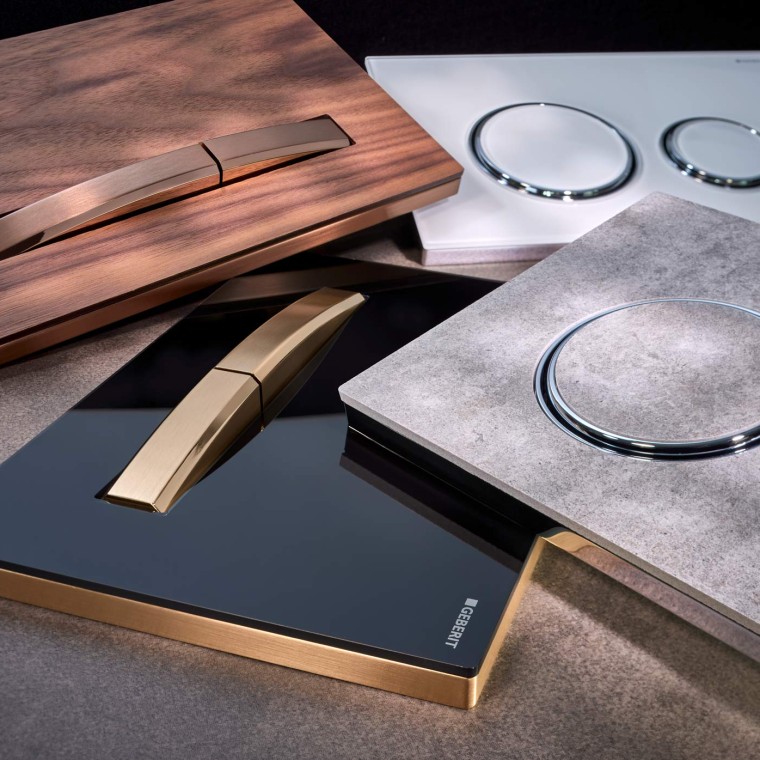 Geberit bedieningsplaten uit de Sigma50-serie