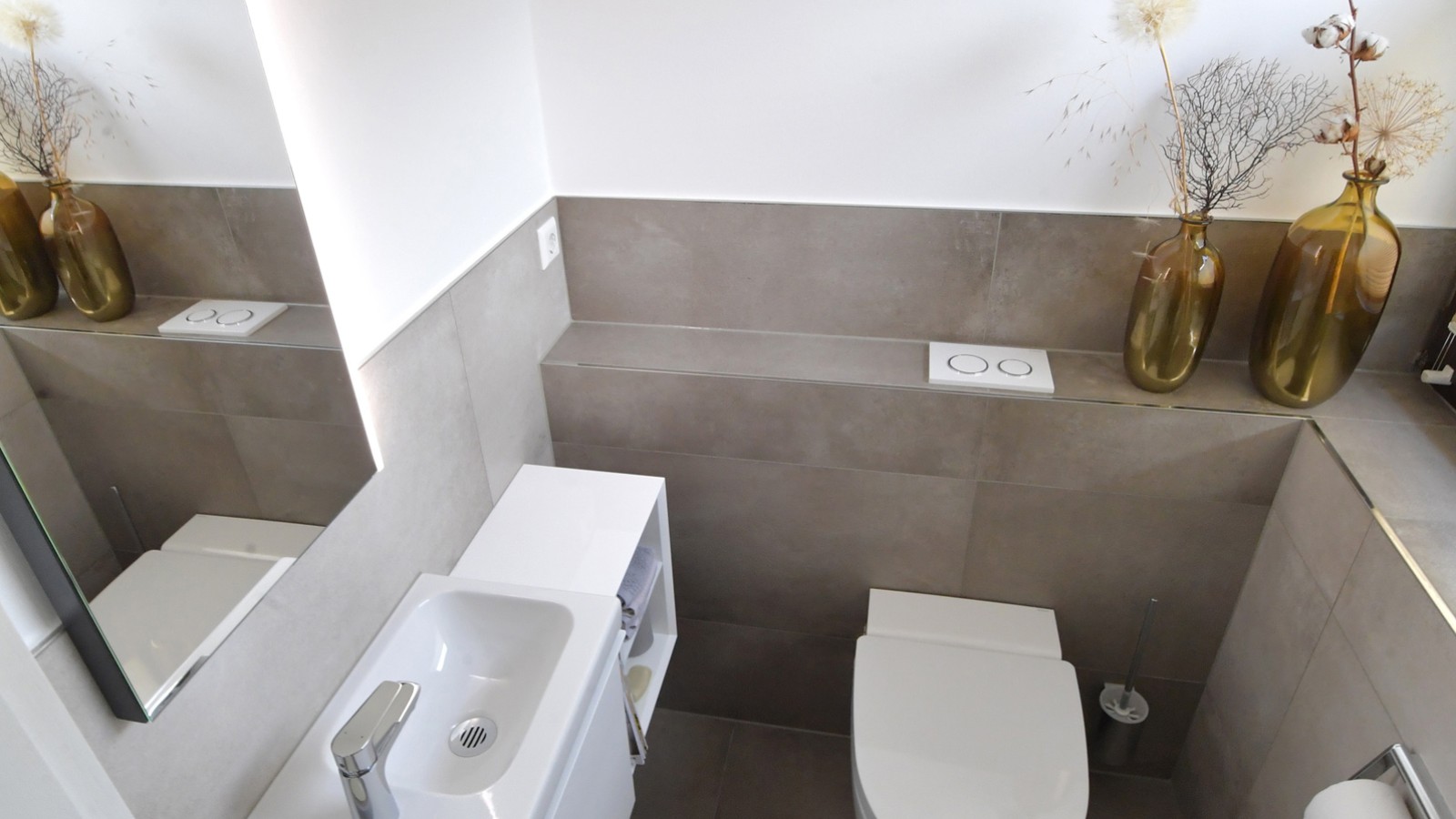 Het gastentoilet na de renovatie