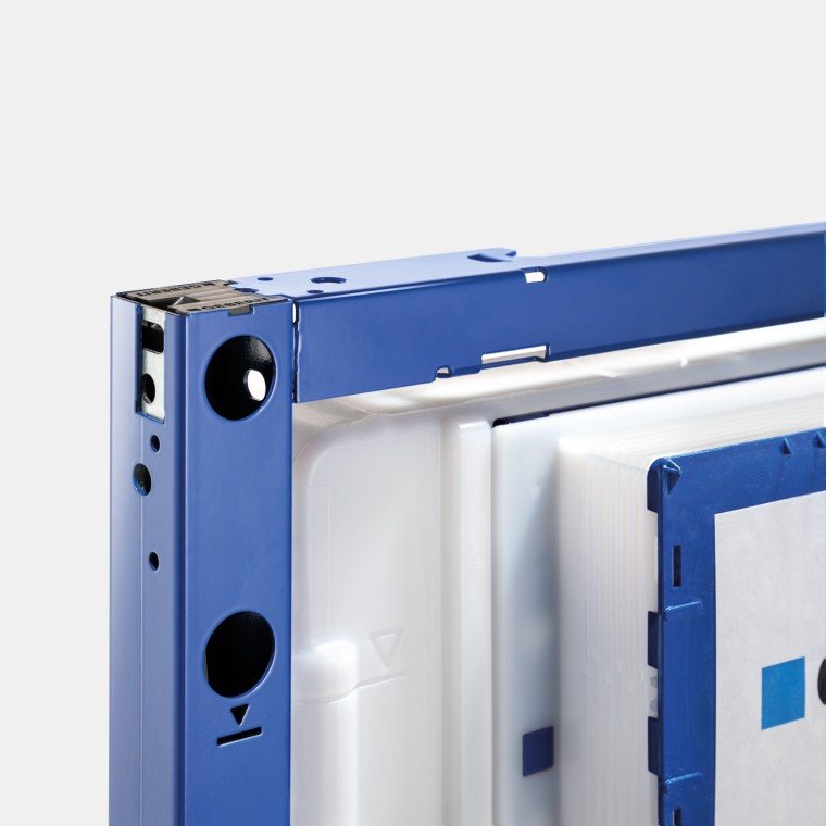 Alternatieve positie voor wandankers Alternatieve positie voor wandankers