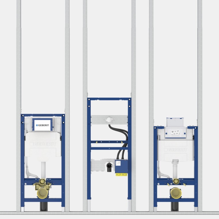 Universele toepasbaarheid van Duofix installatiesystemen Universele toepasbaarheid van Duofix installatiesystemen